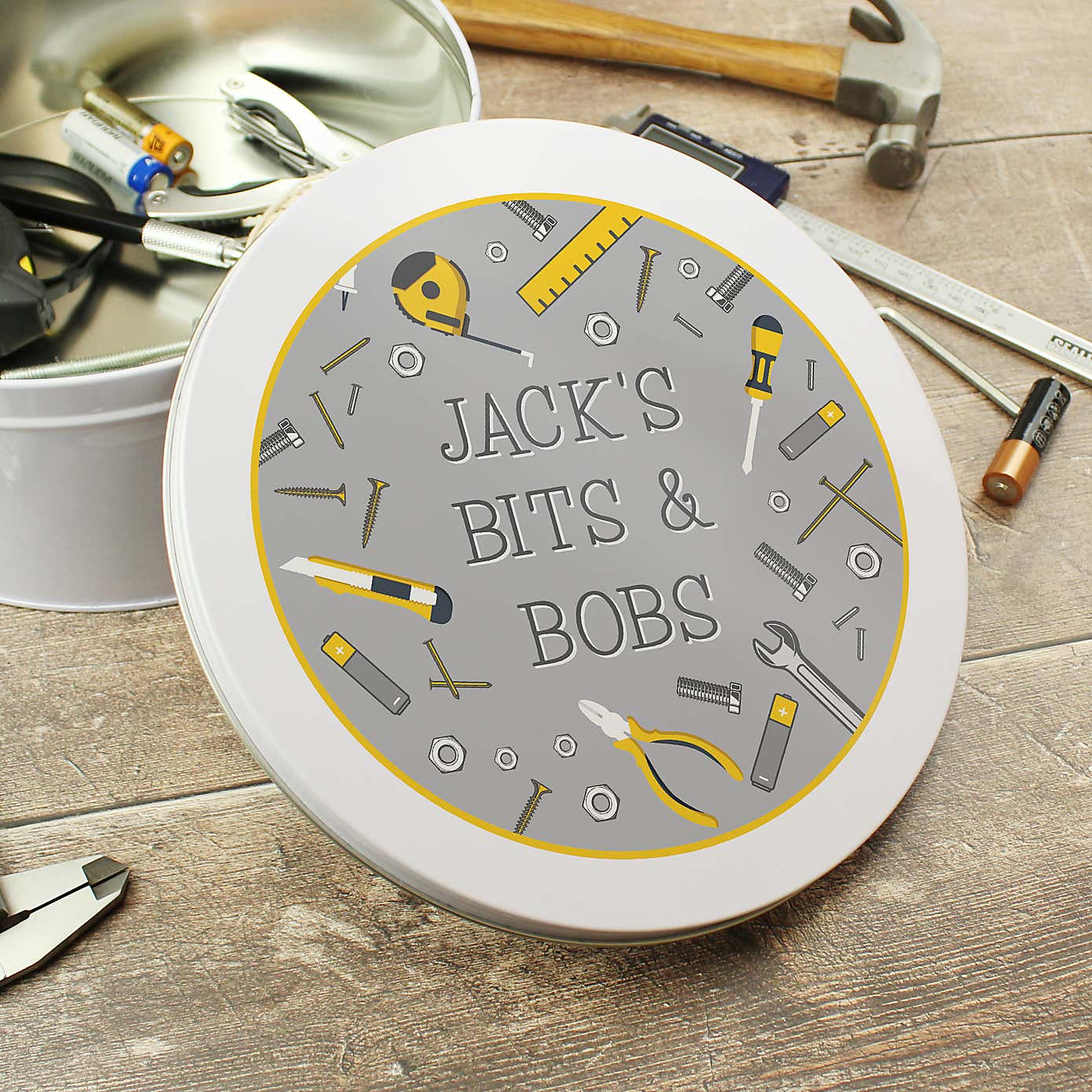Personalised Bits and Bobs Tin