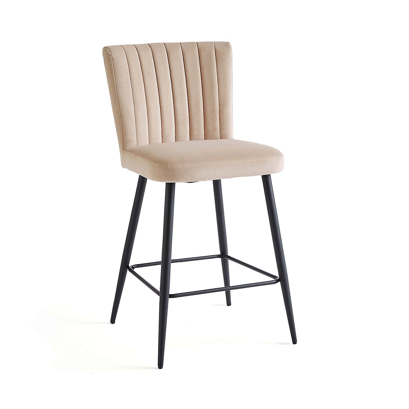 Taylor Velvet Bar Stool