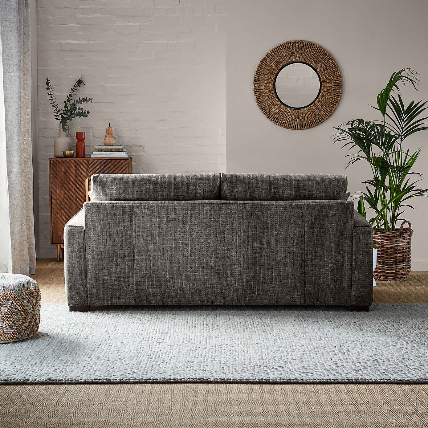 Carson Chunky Multi Weave 3 Seater Sofa