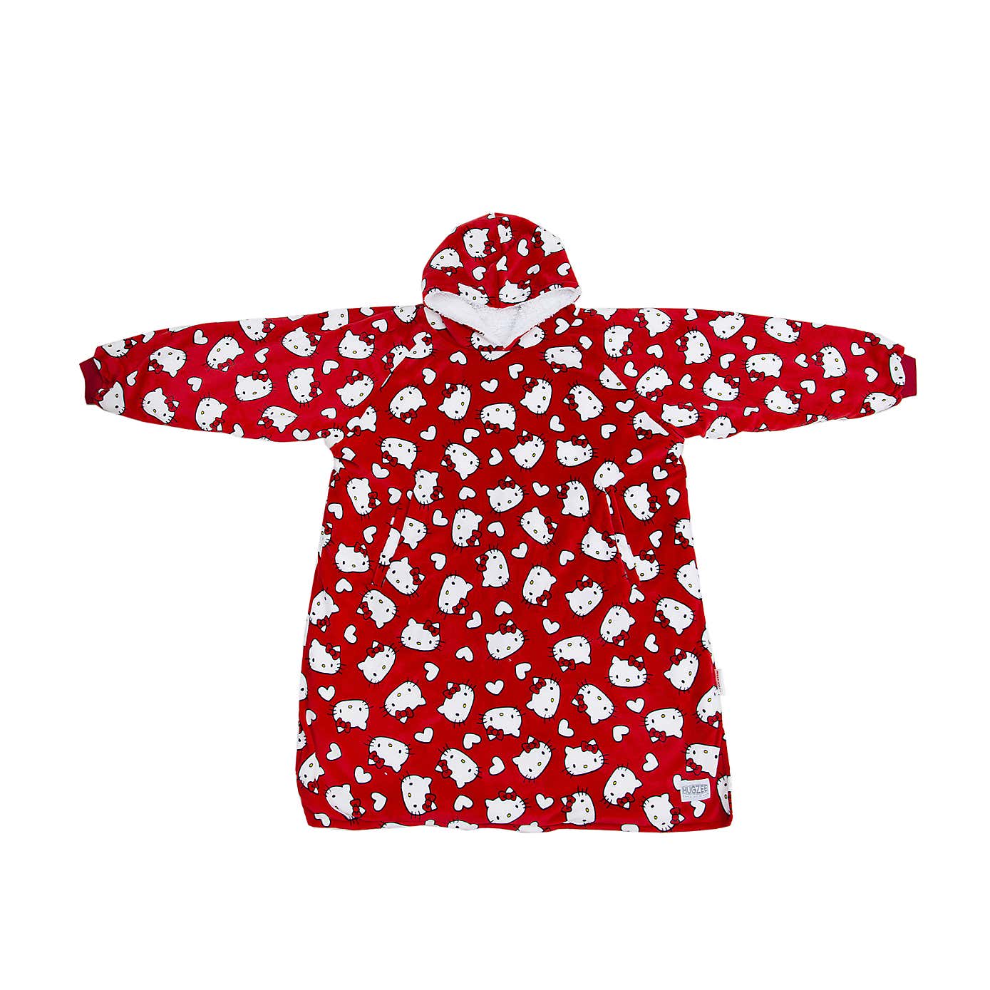 Hello Kitty Love Hearts Hugzee Blanket Hoodie