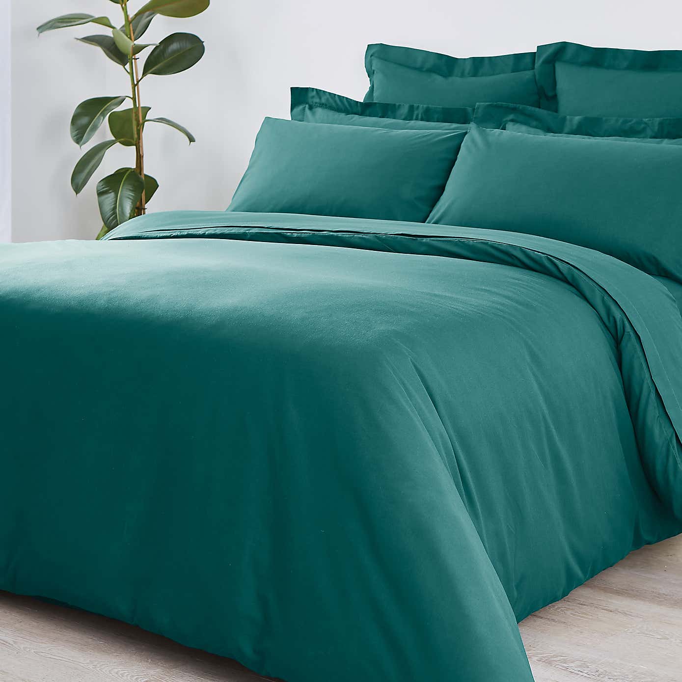 Non Iron Plain Dye Duvet Cover