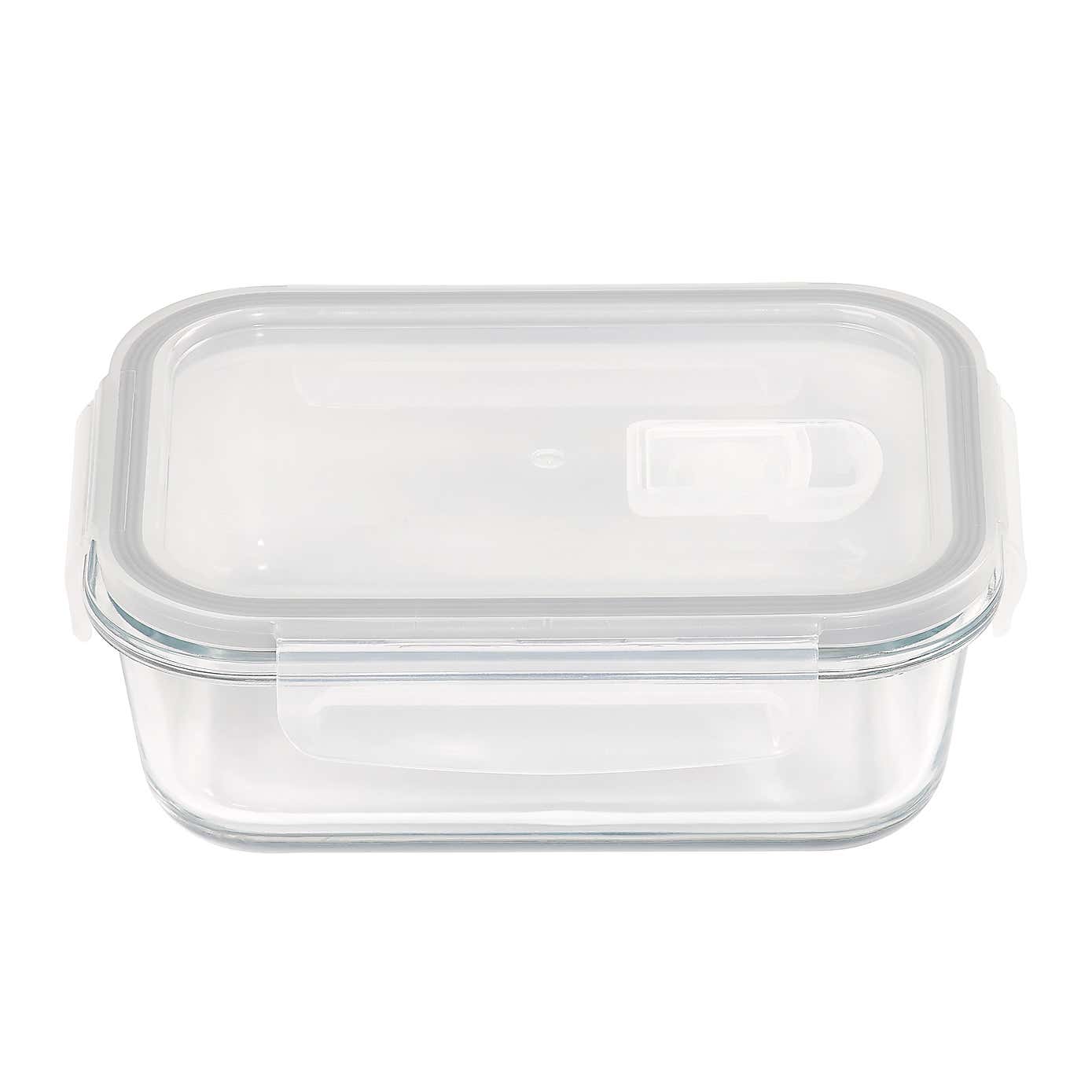 Borosilicate Glass Food Storage with Vented Lid