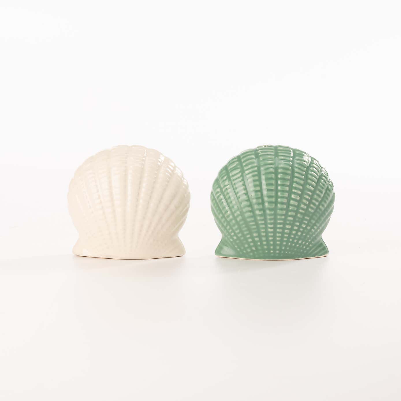 Sea Shell Salt and Pepper Shakers