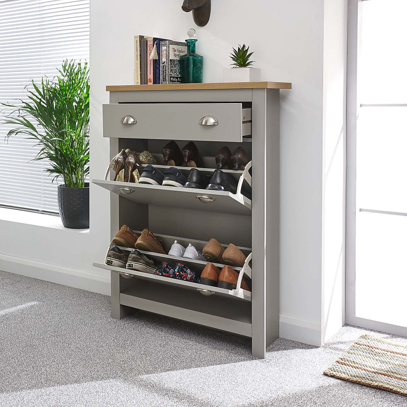 Lancaster Grey Shoe Drop