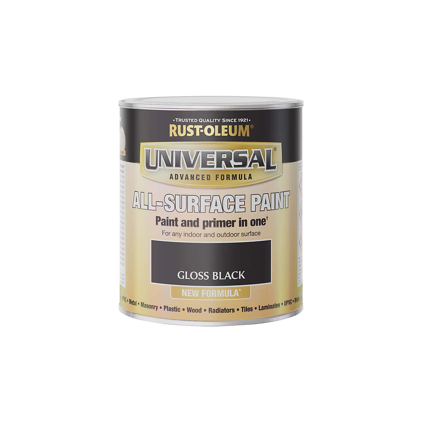 Rust-Oleum Black Gloss Universal All-Surface Paint