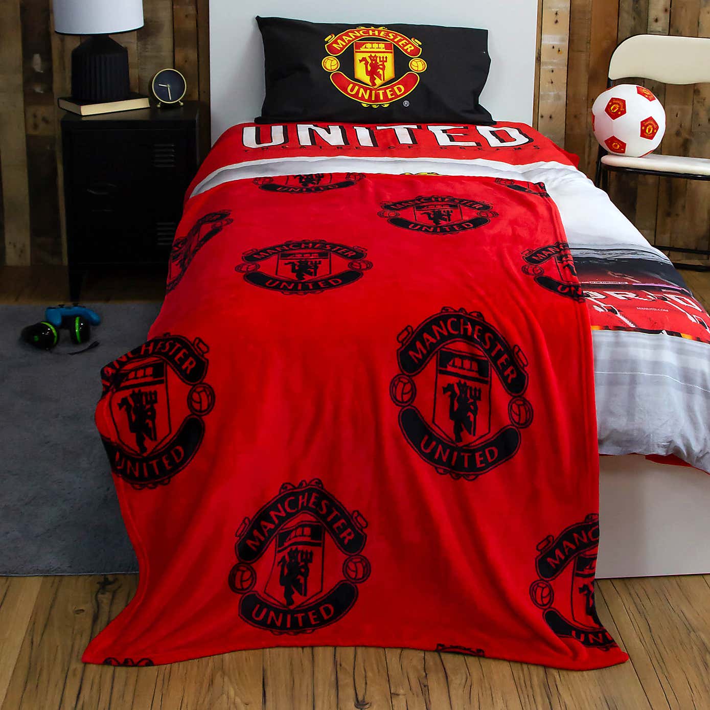 Man Utd Classic Fleece Blanket