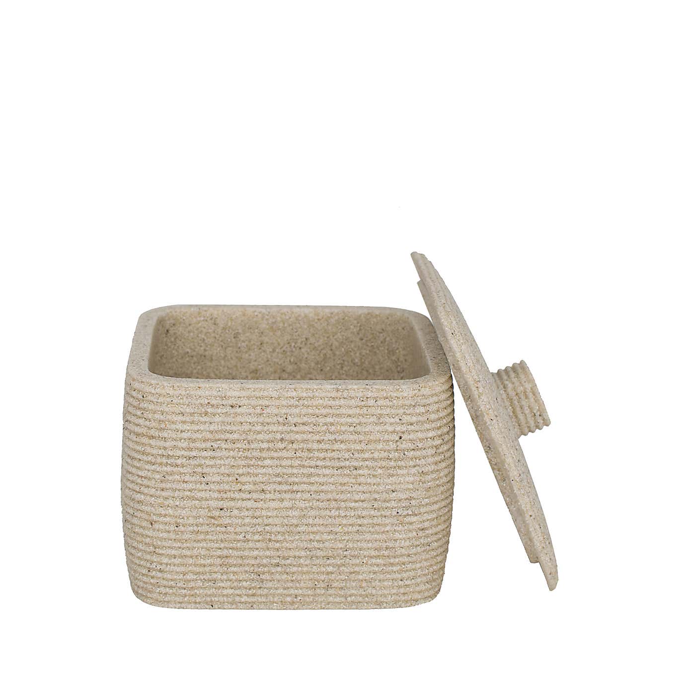 Natural Ridged Resin Pot