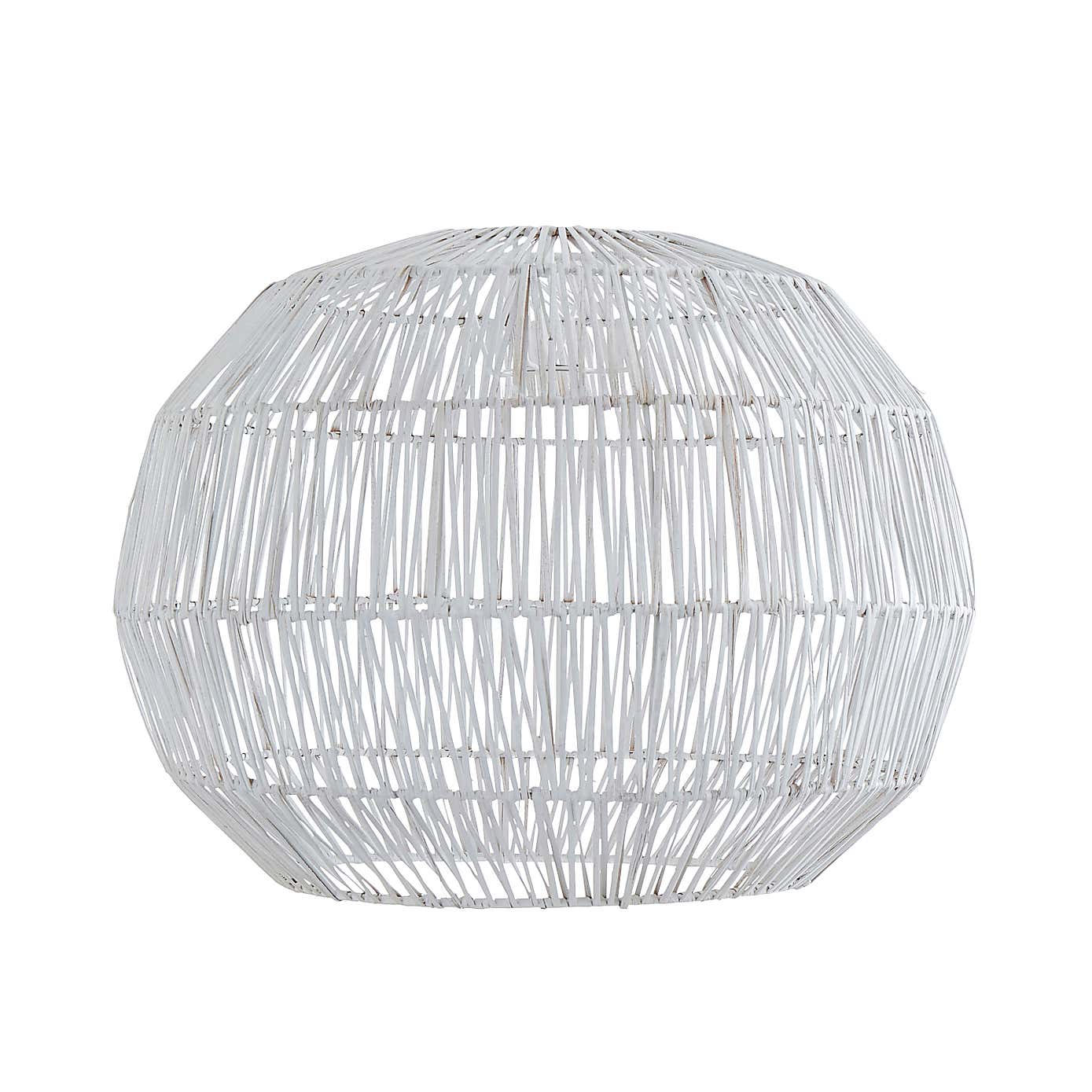 Wicker Woven Easy Fit Pendant Shade