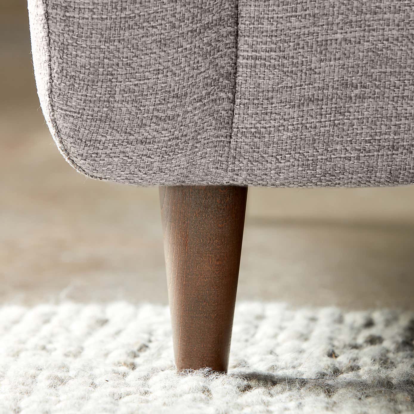 Sven Tonal Weave 3 Seater Sofa