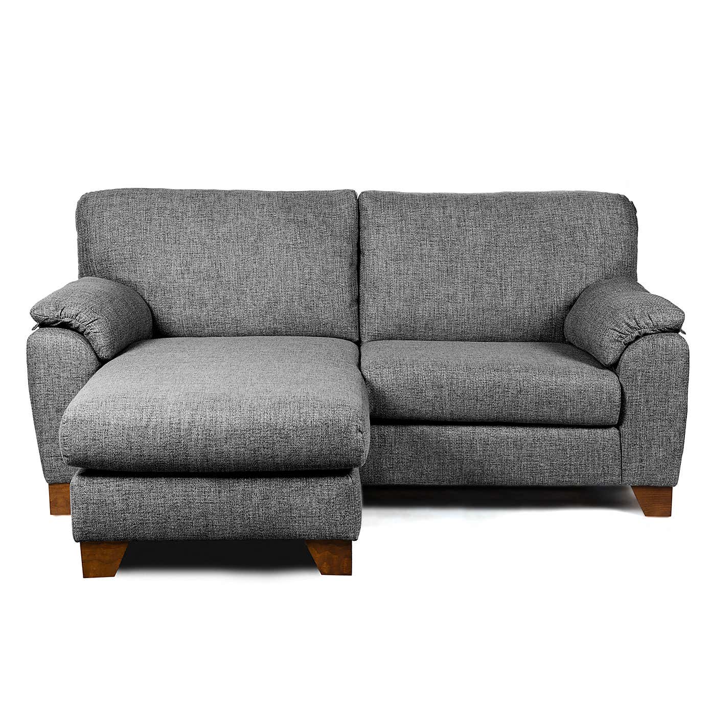 Meyer Tonal Weave Compact Corner Sofa