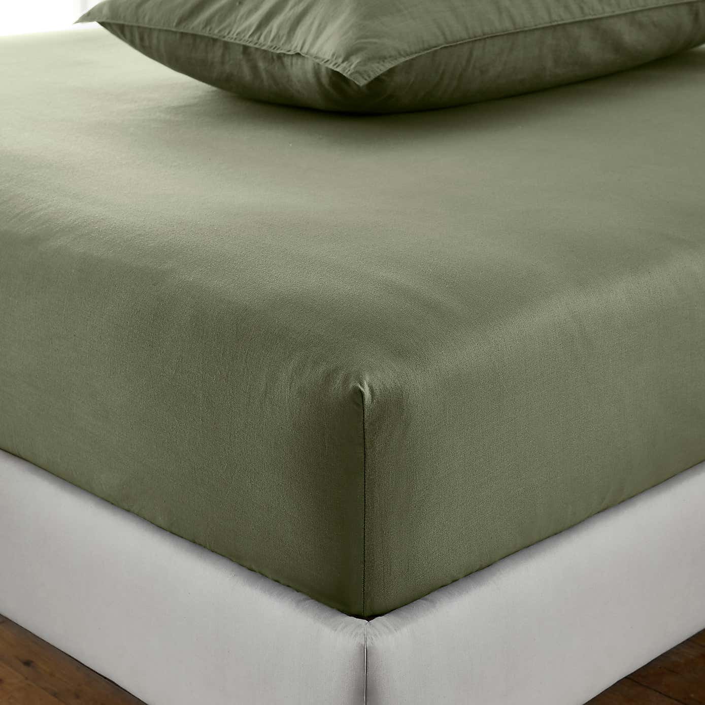 Recycled Cotton Fitted Sheet
