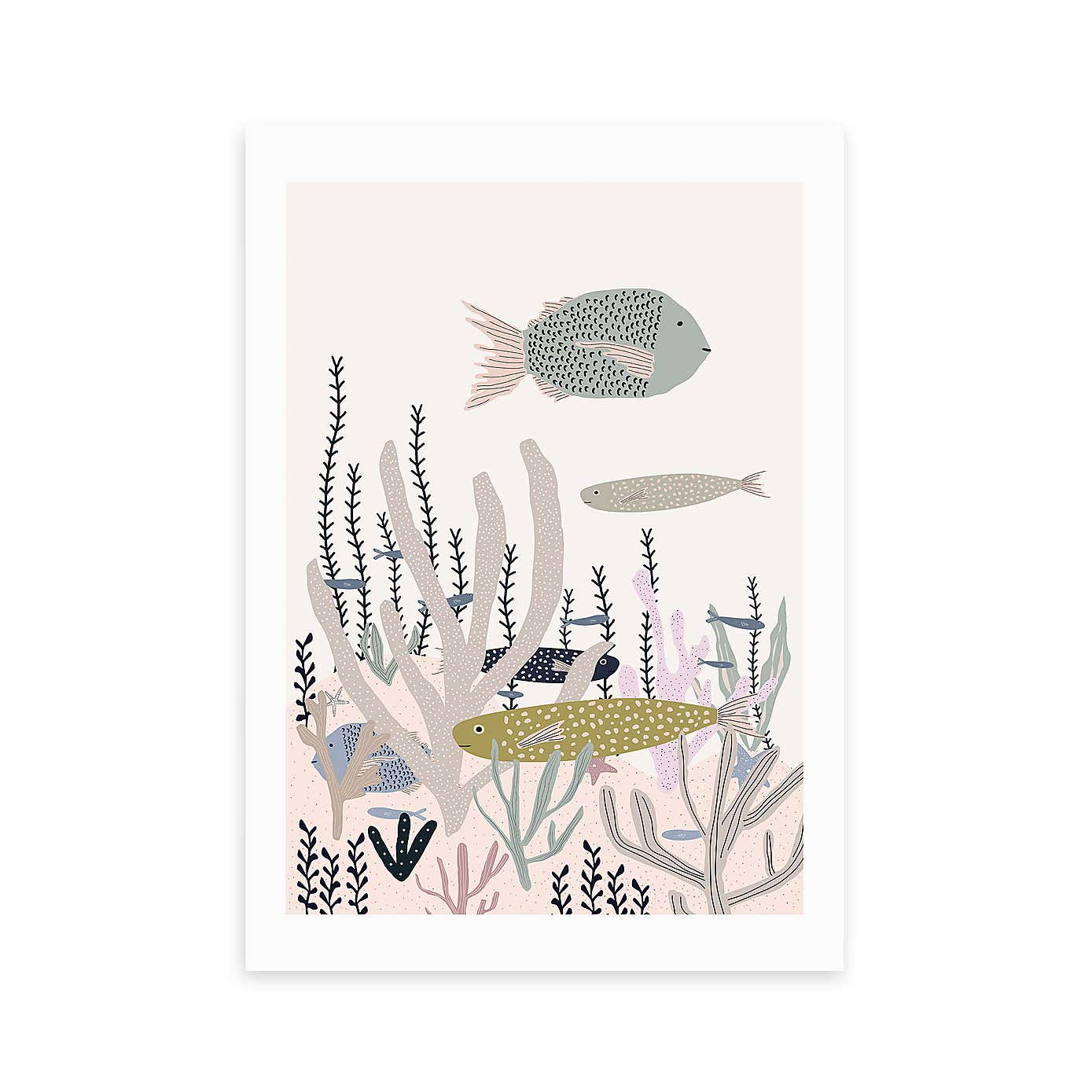 East End Prints Life Under the Sea Print