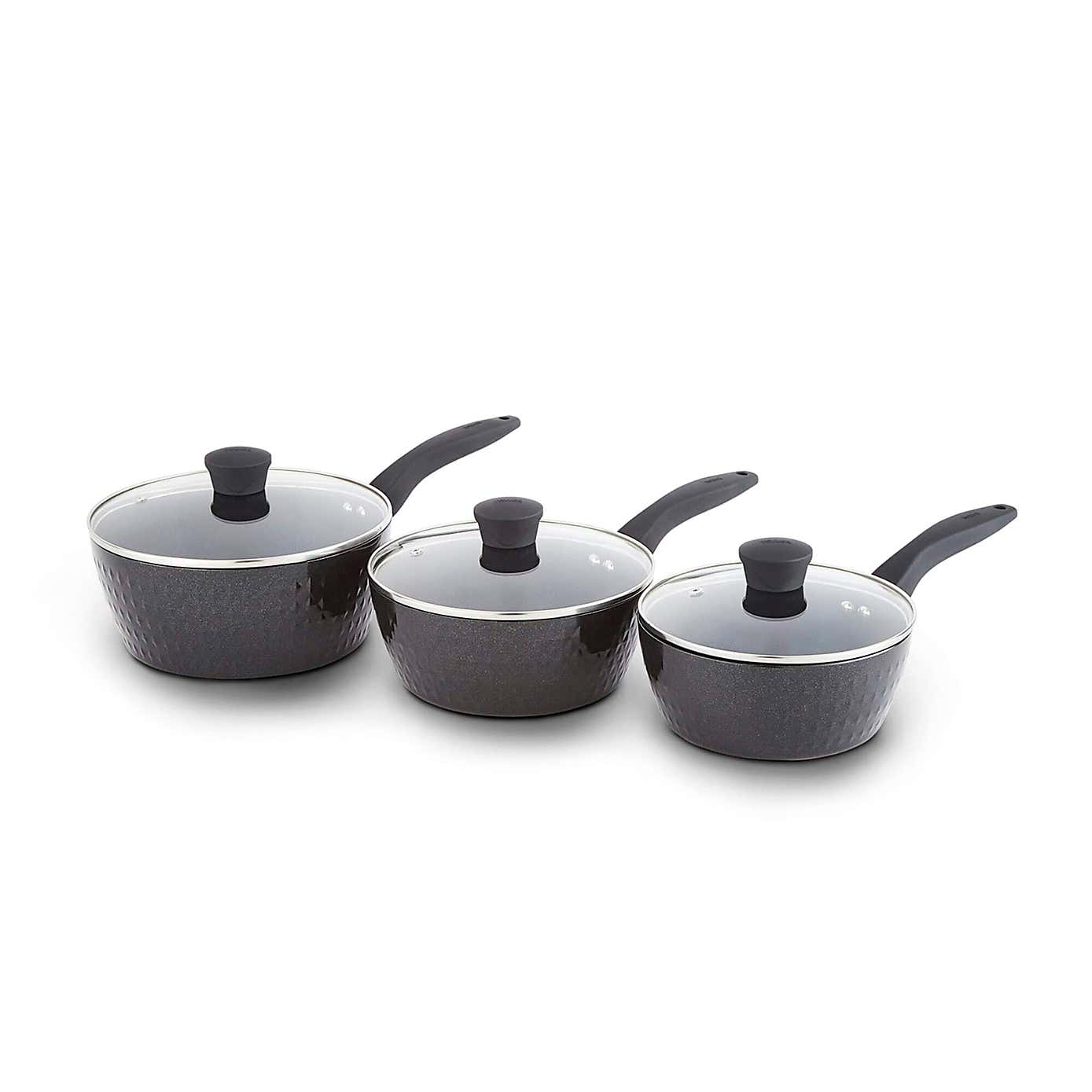 Tower Diamo 3 Piece Ceramic Pan Set