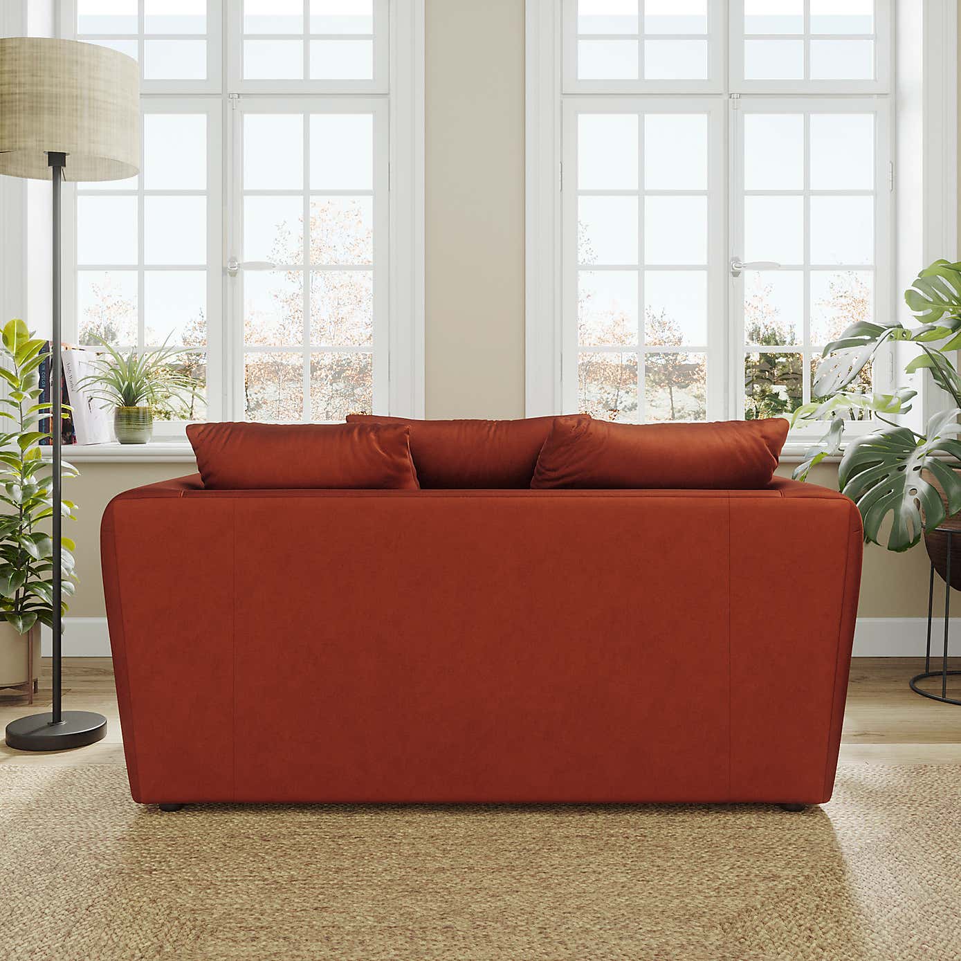 Blake Curved Arm Opulent Velvet 2 Seater Sofa