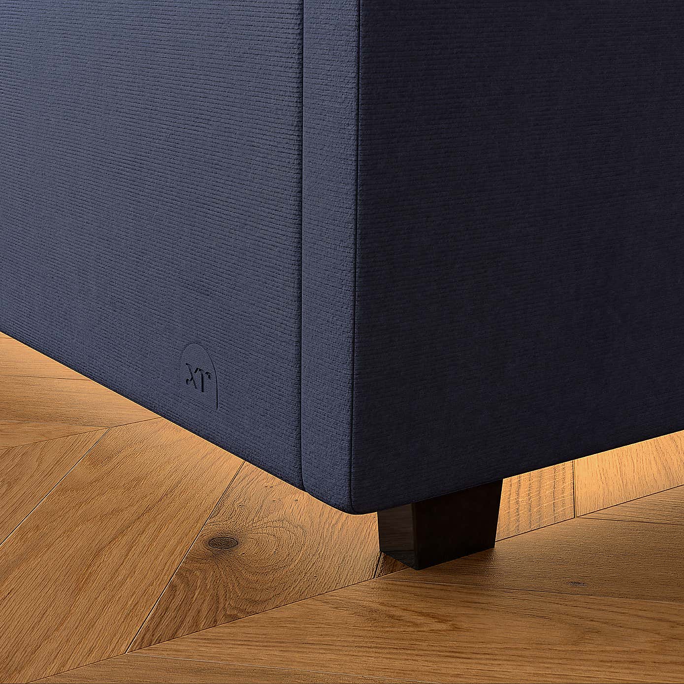 X Rocker Living Maisie LED Ottoman Bed Frame