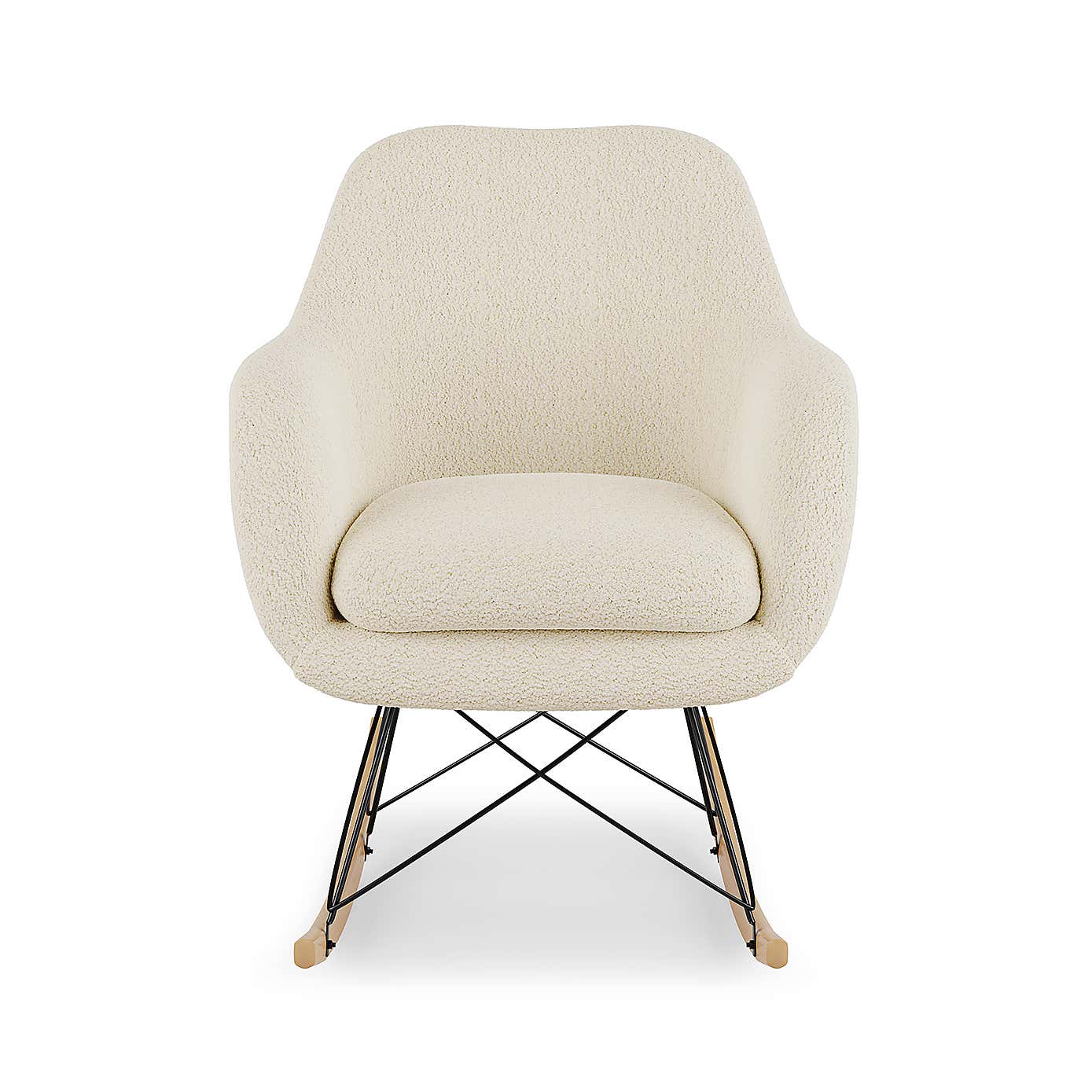 Iris Sherpa Rocking Chair