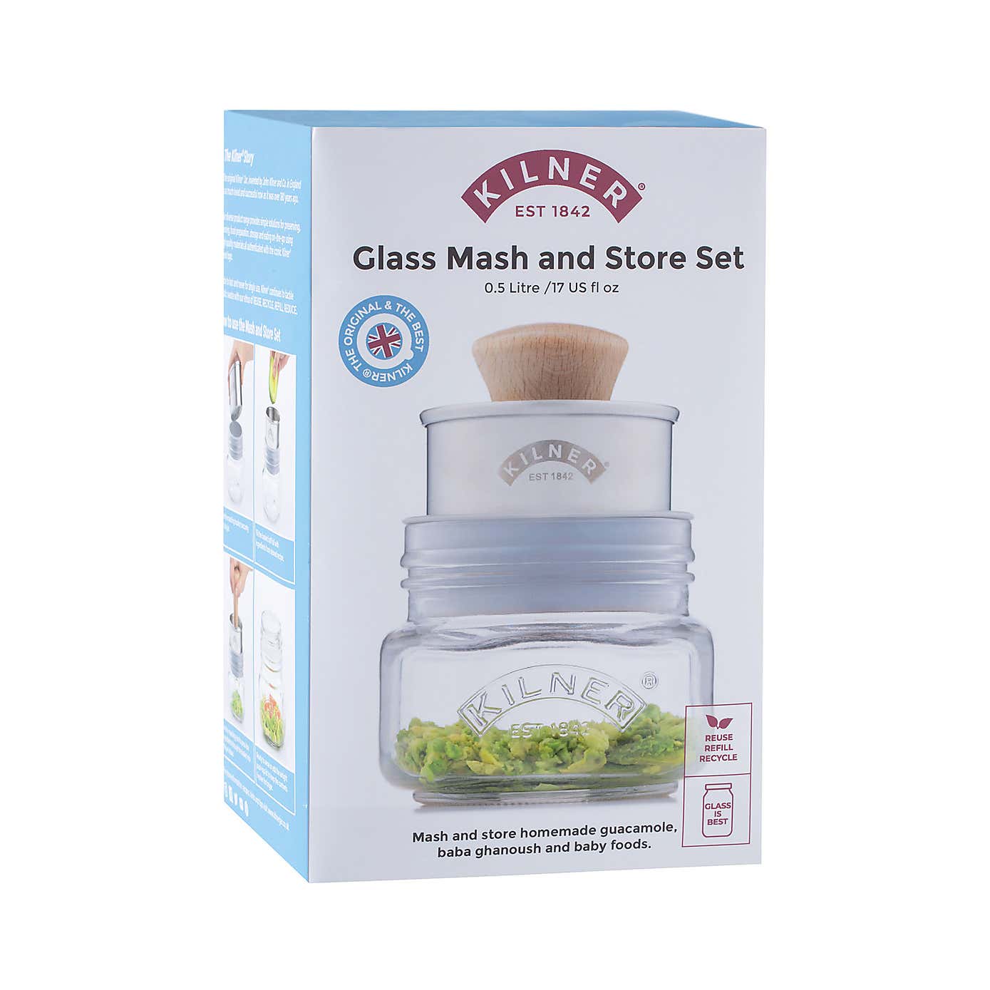 Kilner Mash & Store Set