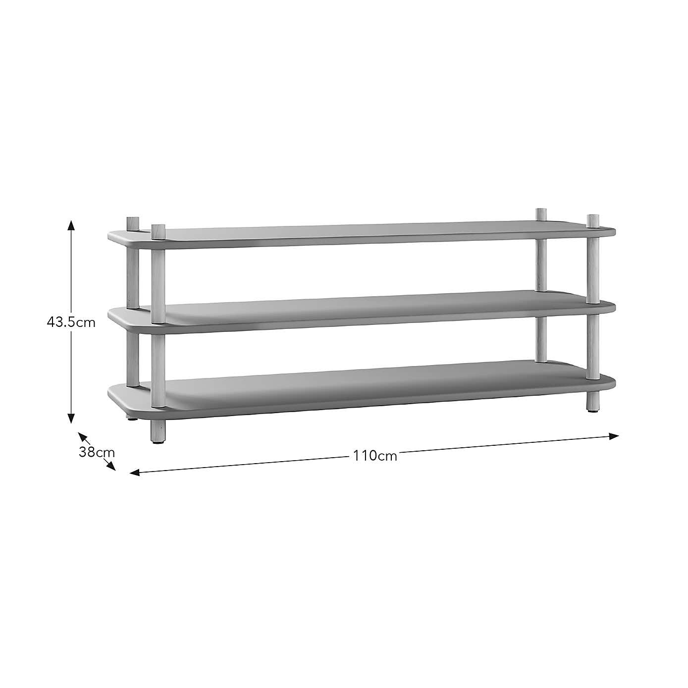 Elements Miller Small TV Unit for TVs up to 38"