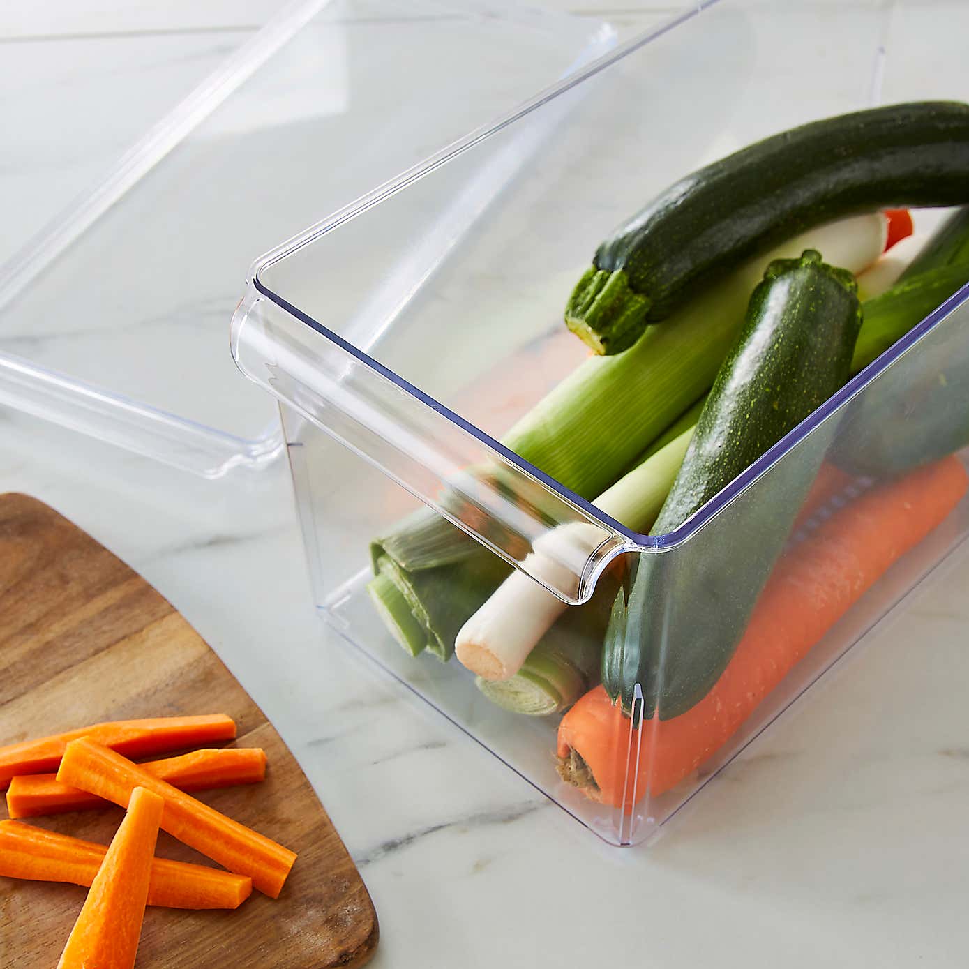 Food Storage Organizer With Lid