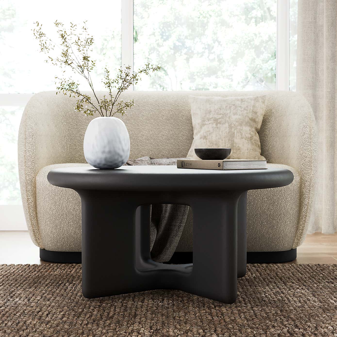 Rue Concrete Coffee Table