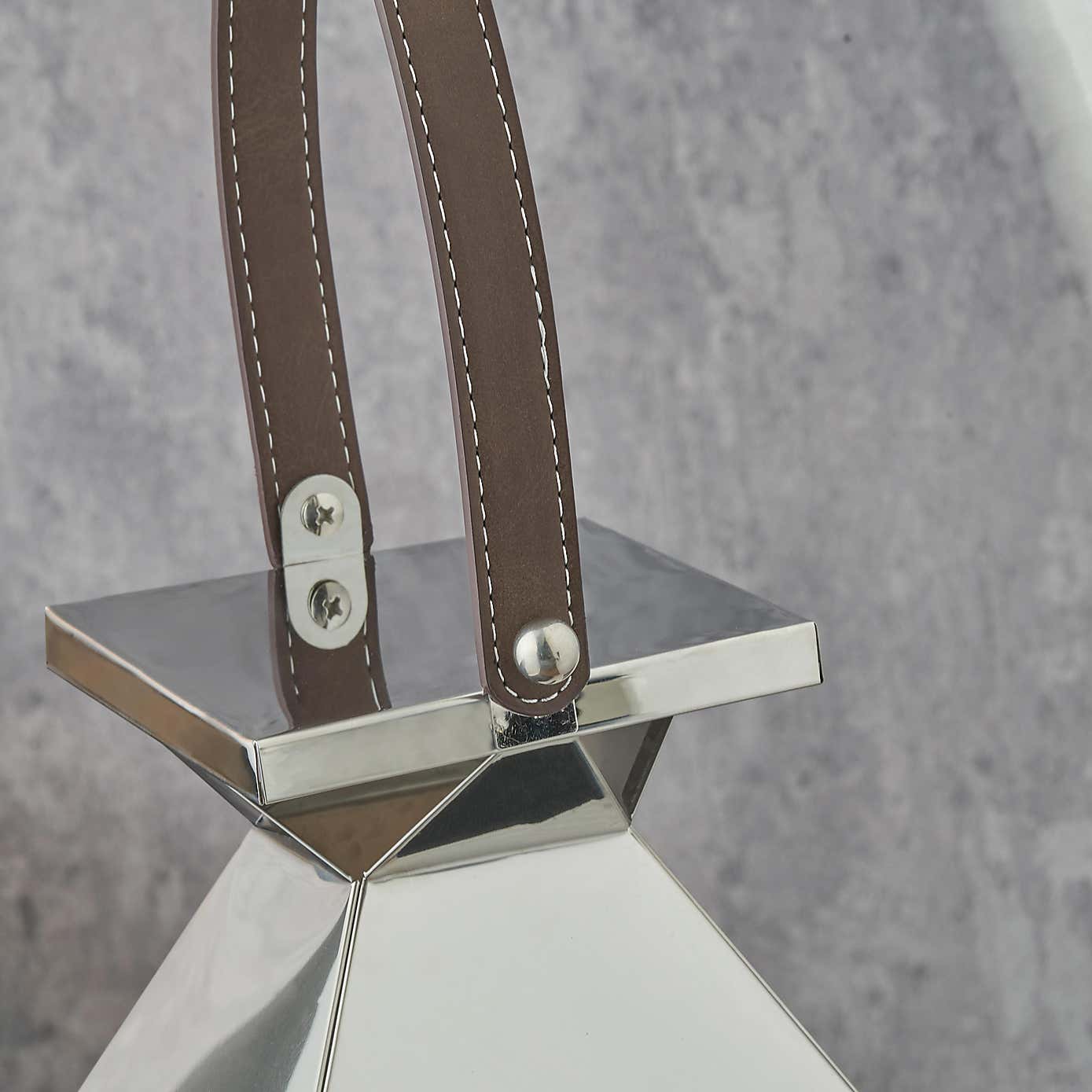 Metal & Glass Lantern