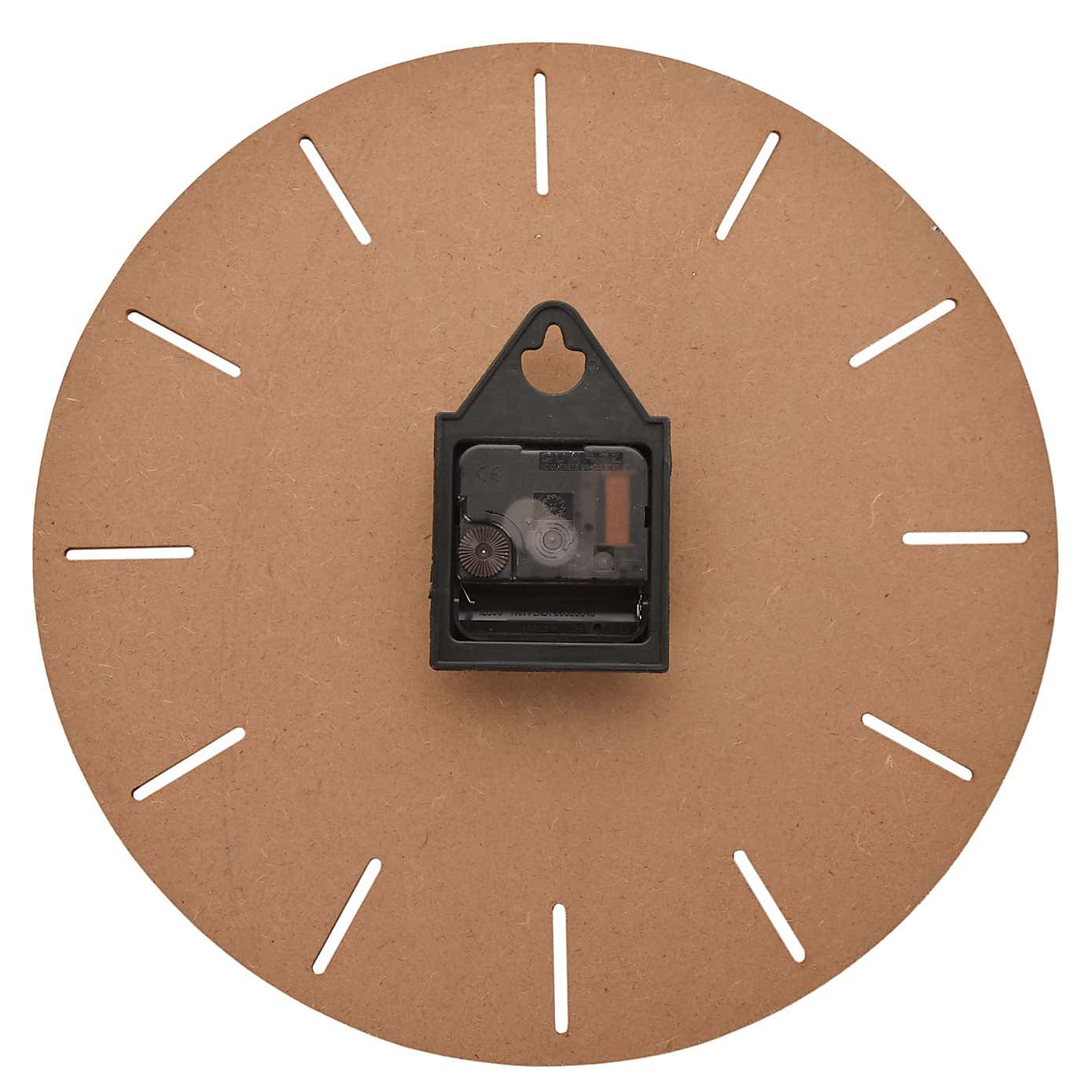 Interval Sunburst Wooden Wall Clock