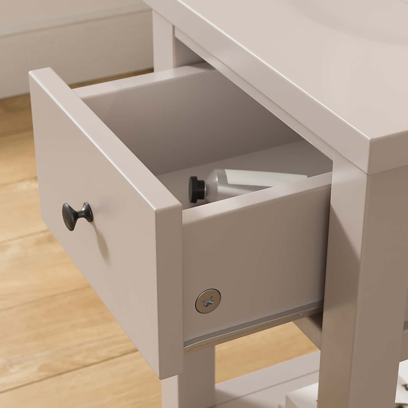 Lynton 1 Drawer Small Bedside Table