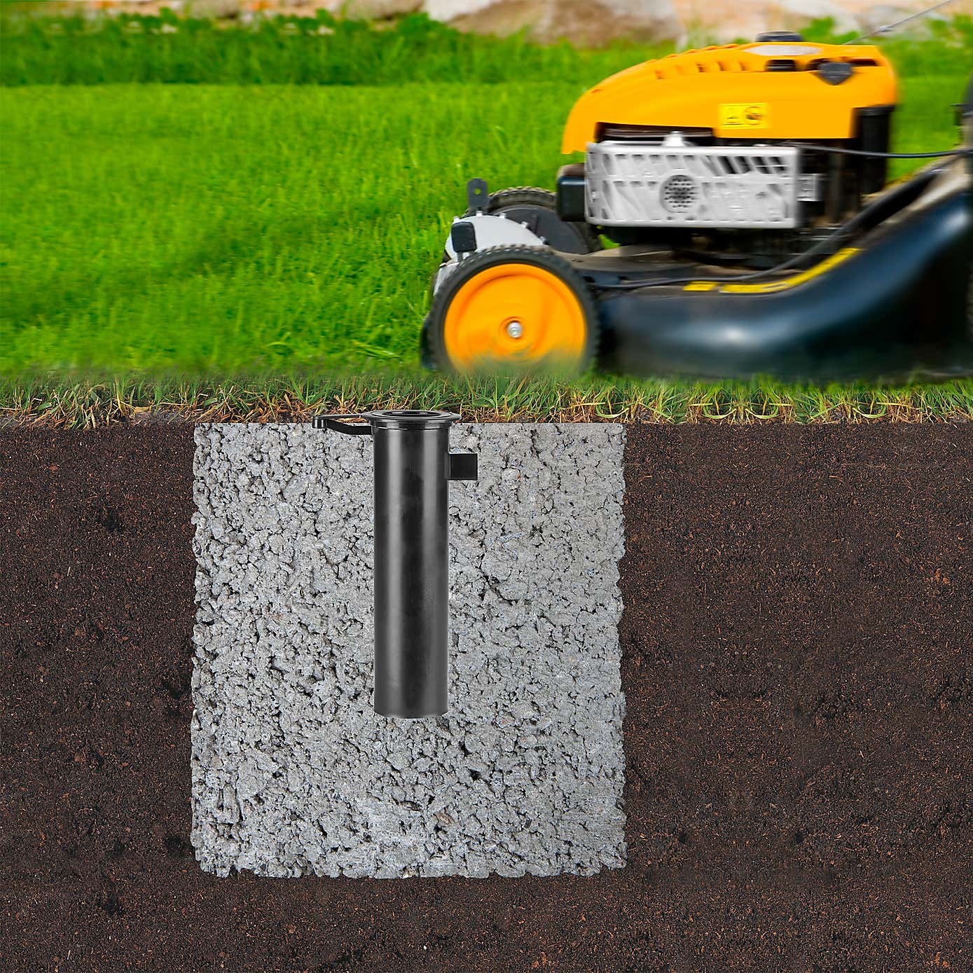 Brabantia 50 Metre 4 Arm Compact Rotary Washing Line