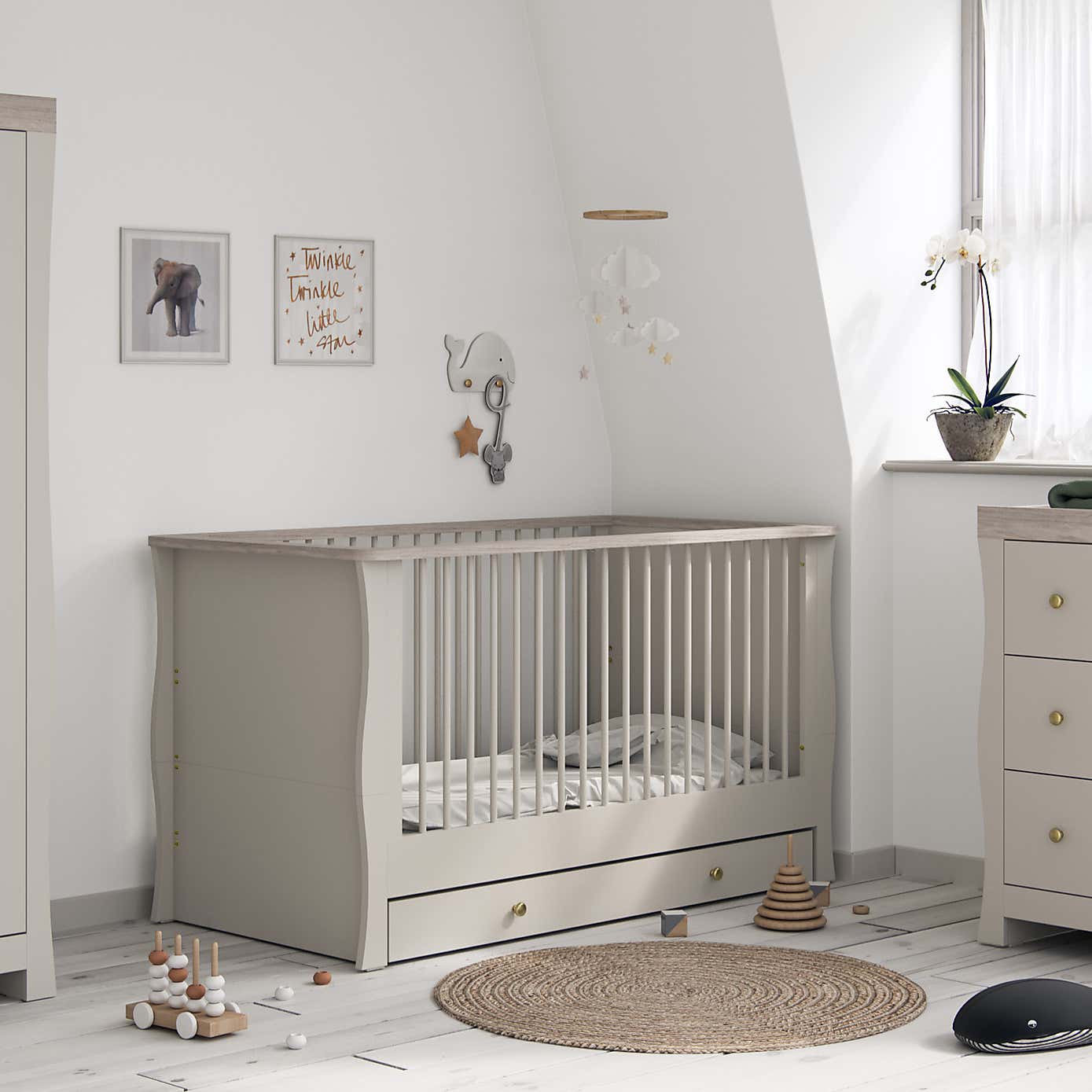 Little Acorns Celeste Cot Bed