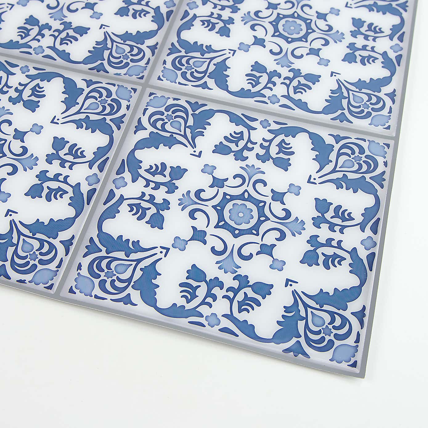 InHome Self Adhesive Backsplash Blue Tiles