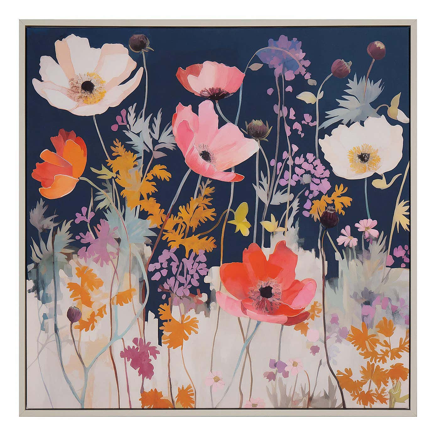 Cedar & Sage Modern Mix Framed Canvas