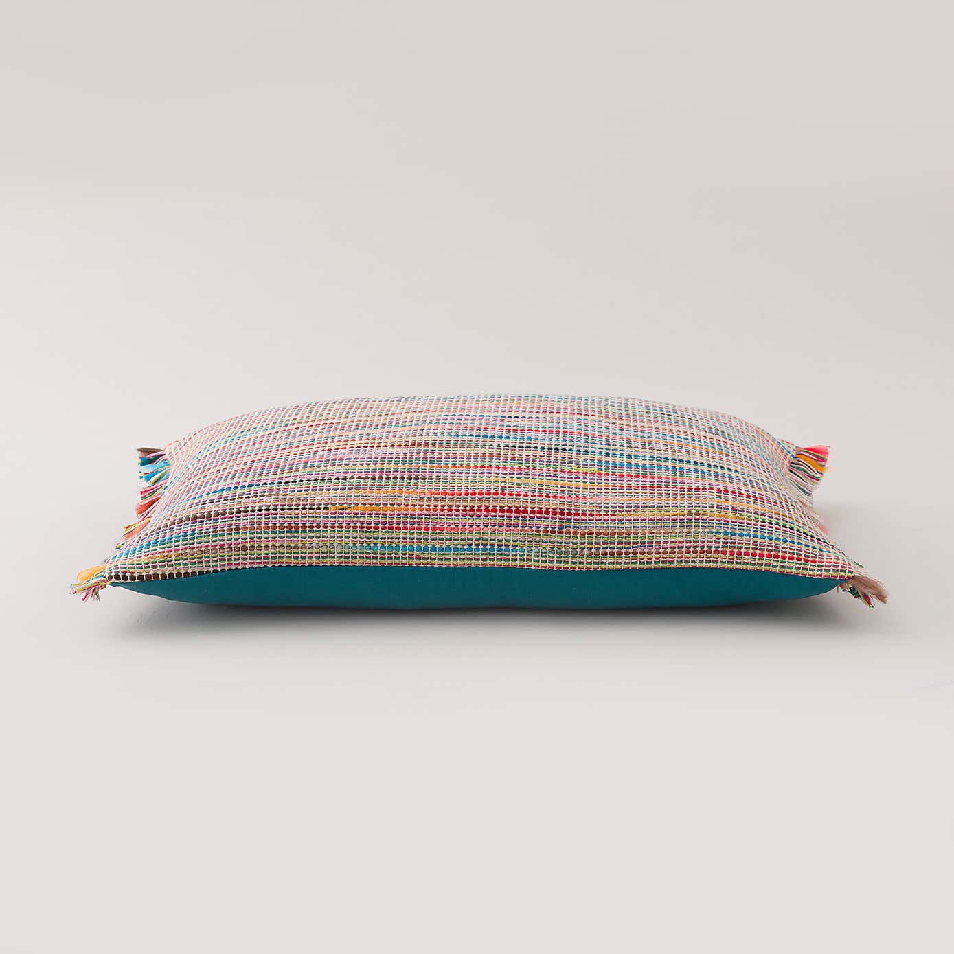Ava Flat Weave Cotton Rectangle Cushion