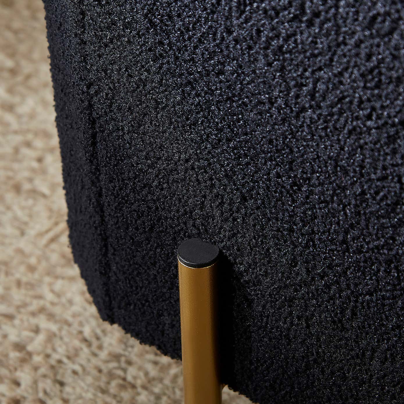 Boucle Lozenge Ottoman