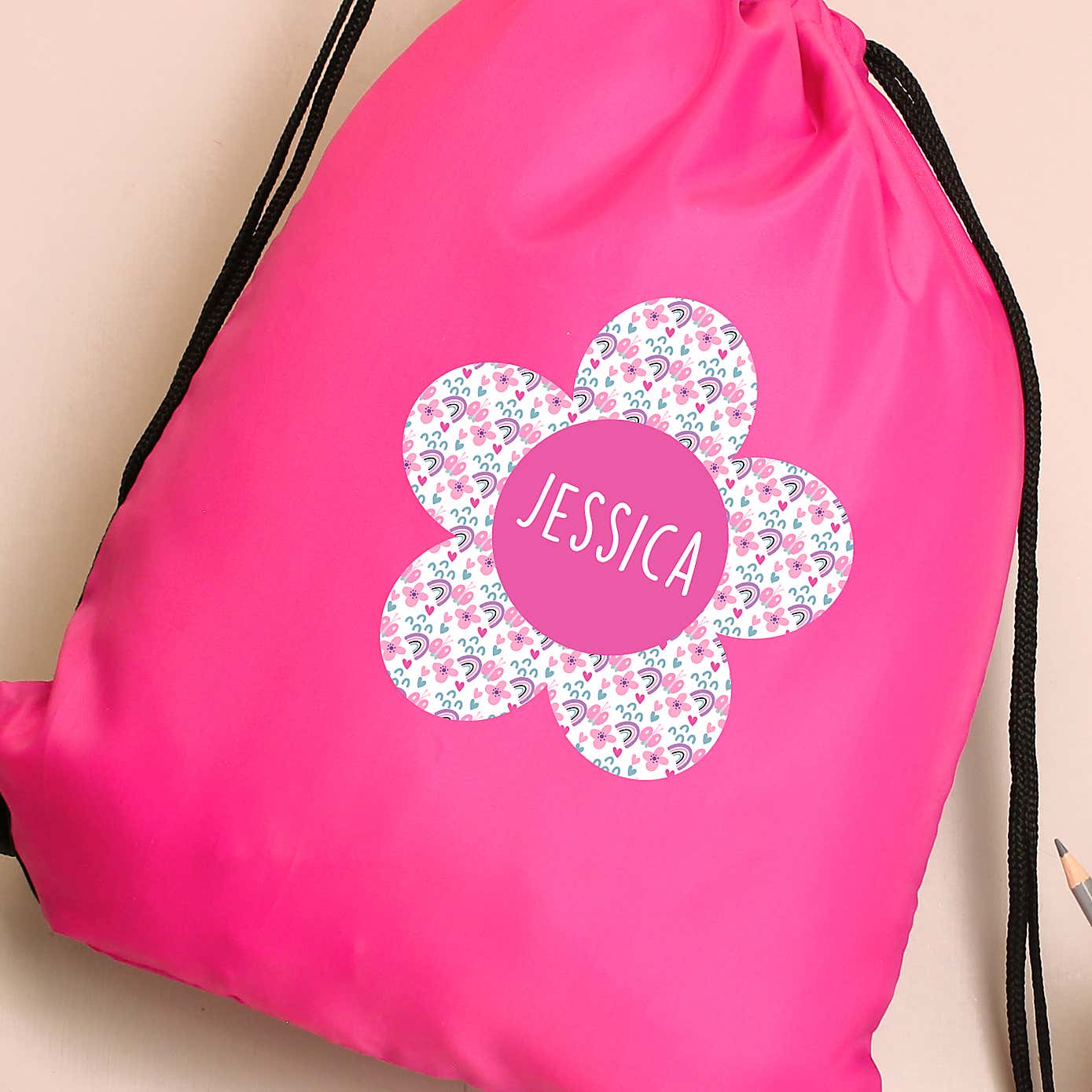 Personalised Flower Kit Bag