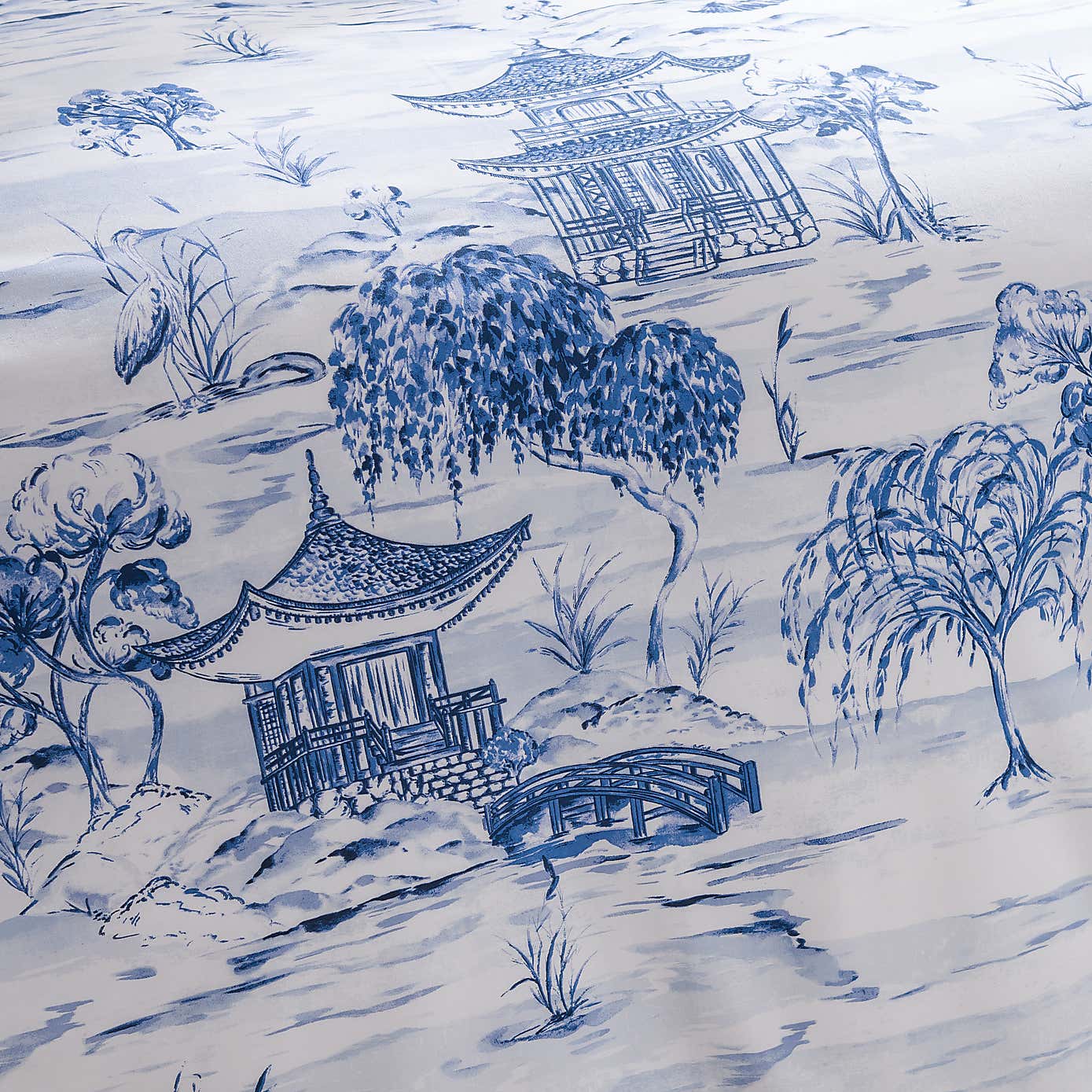 Modern Chinoiserie Duvet Cover & Pillowcase Set