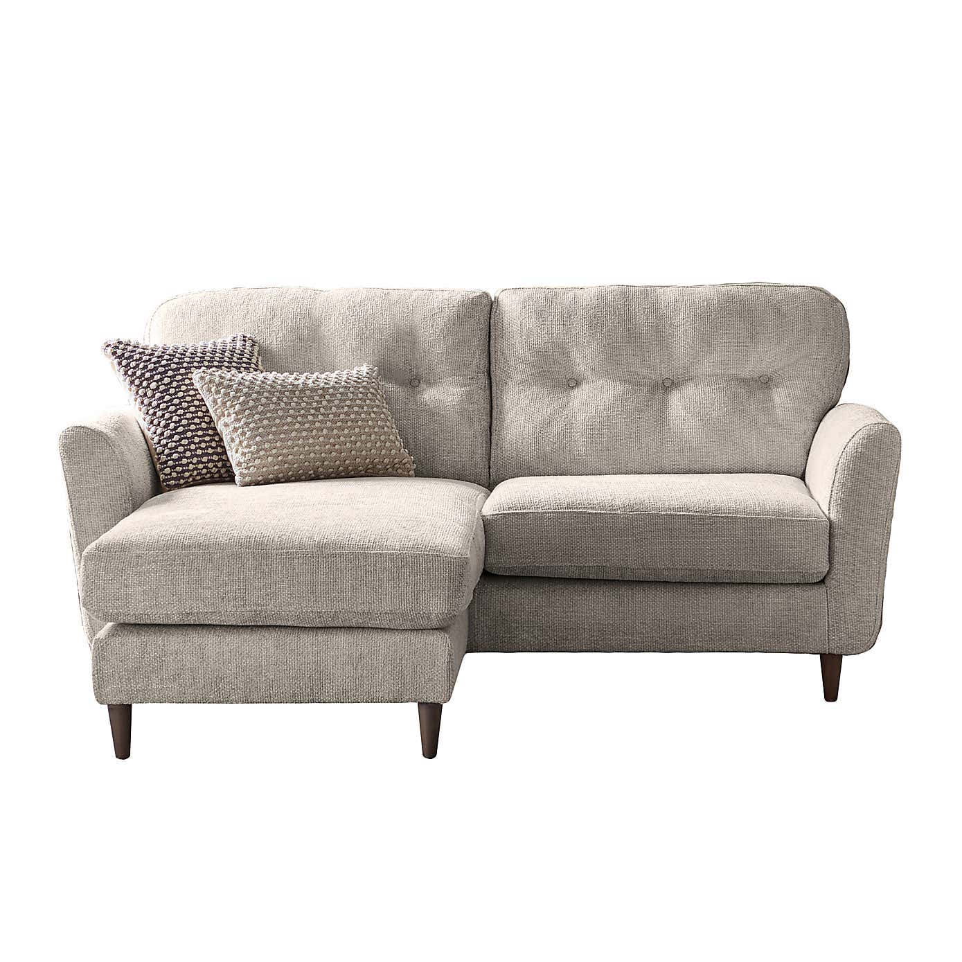 Sven Chunky Chenille Corner Chaise Sofa