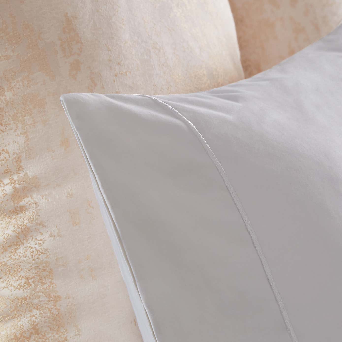 Dorma Egyptian Cotton 1000 Thread Count Silver Housewife Pillowcase