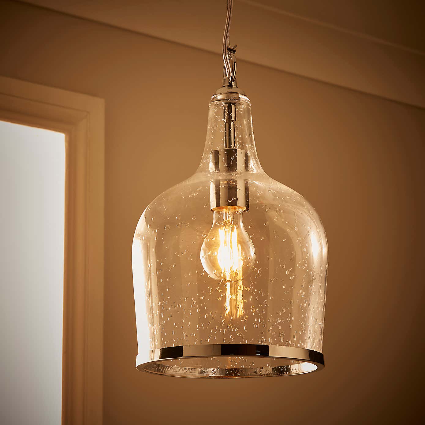 Lenny Glass Pendant Ceiling Light