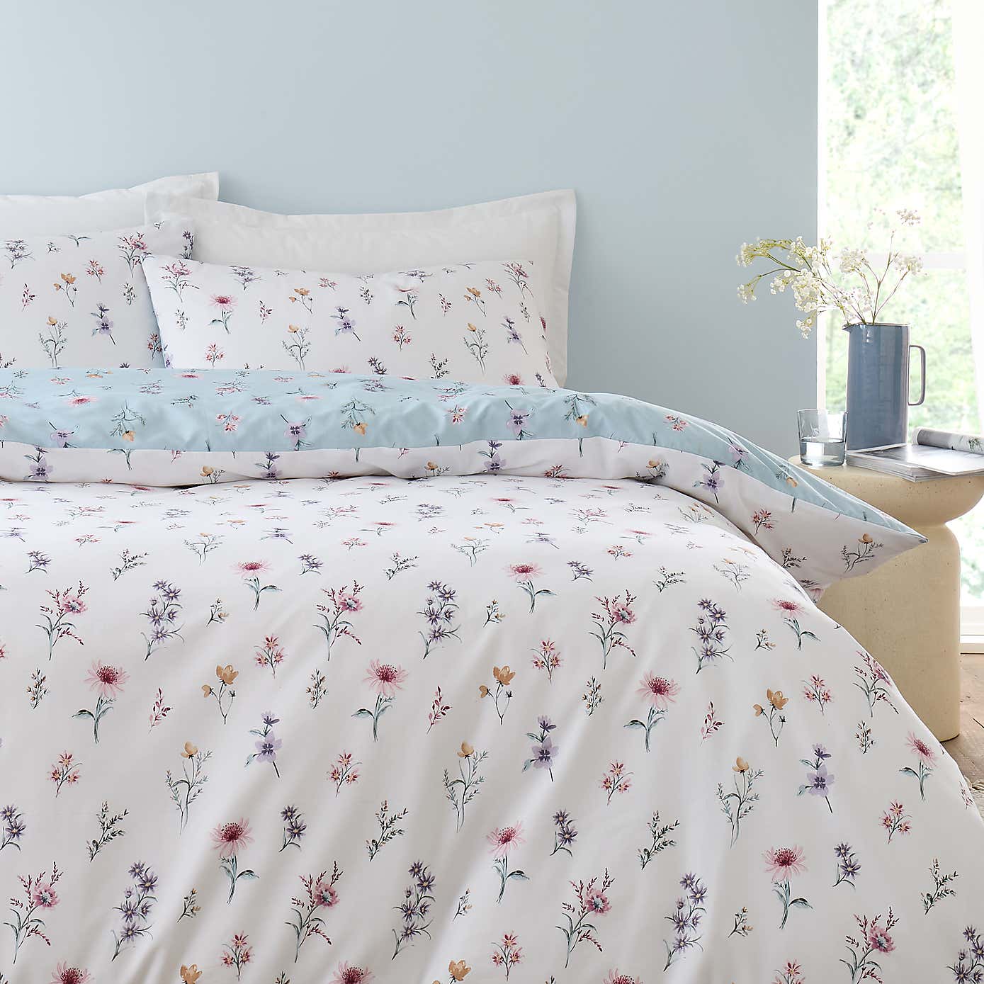 Kelsey Ditsy Cotton TENCEL™ Duvet Cover & Pillowcase Set