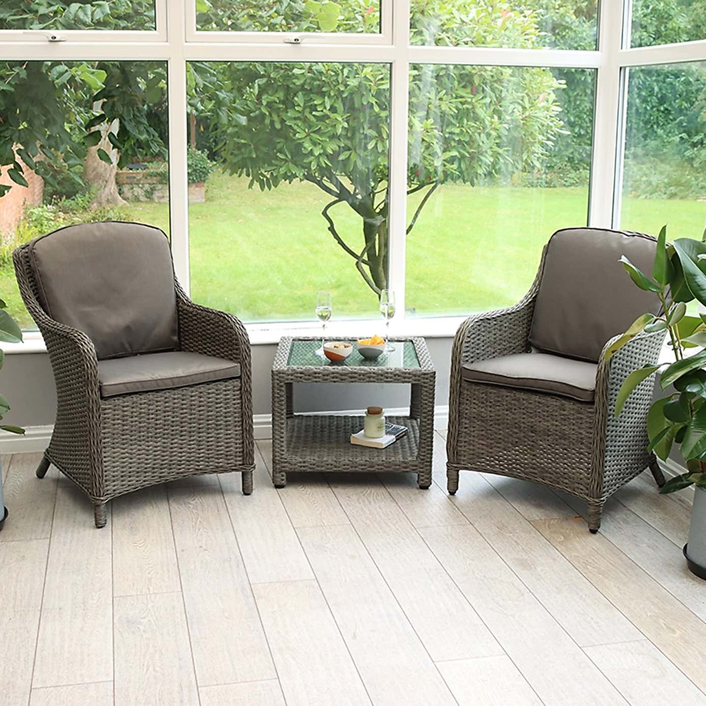 A.Mir Paris 2 Seater Outdoor Imperial Companion Set