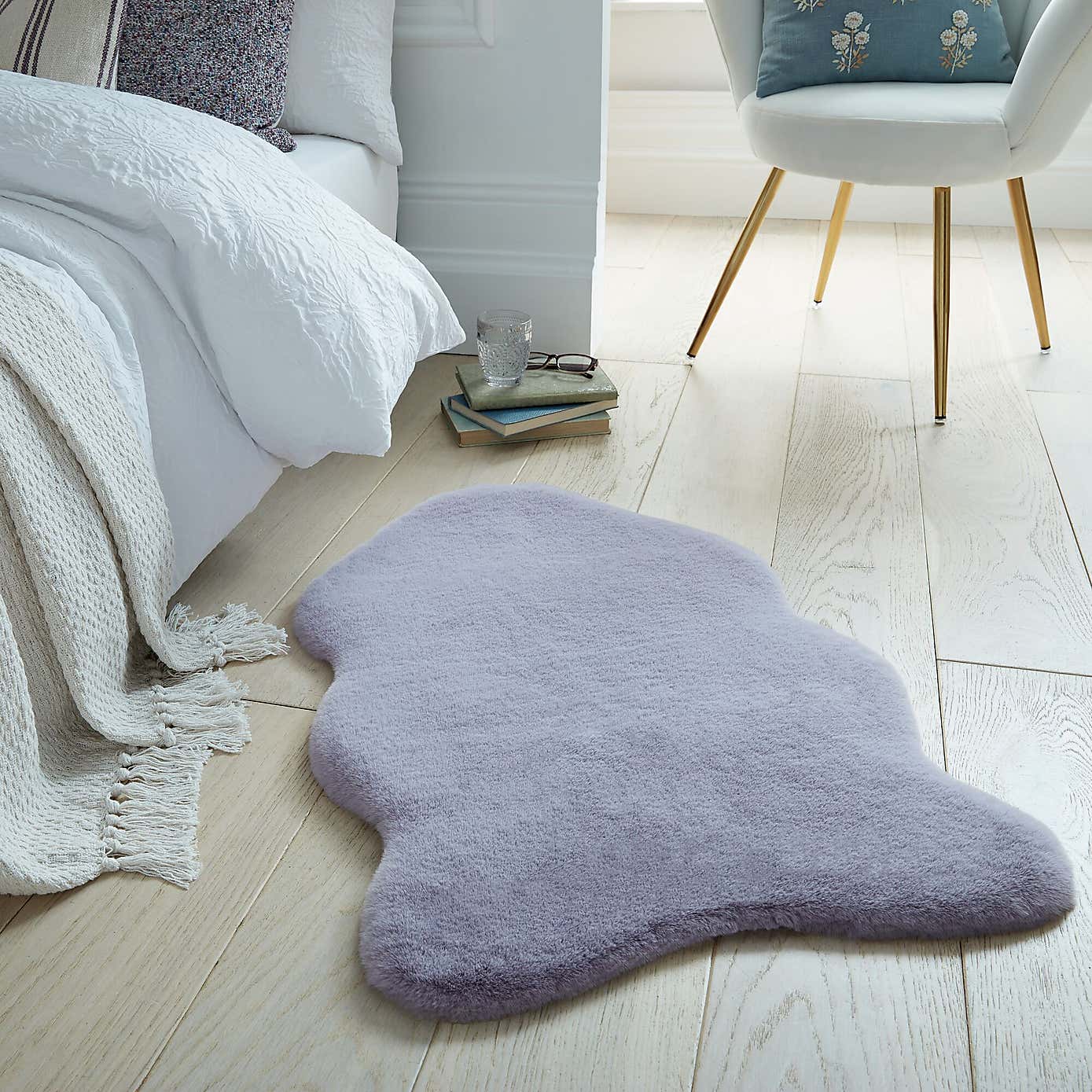 Supersoft Faux Fur Single Pelt Rug
