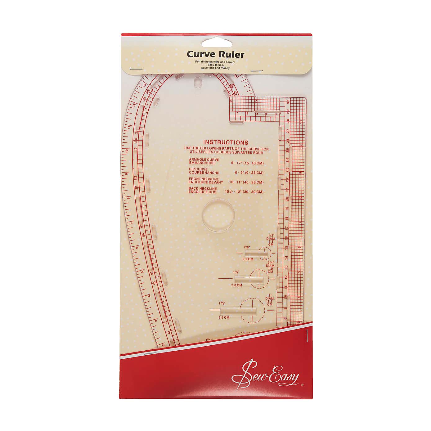 Rule Curved 13.875 x 7.375in