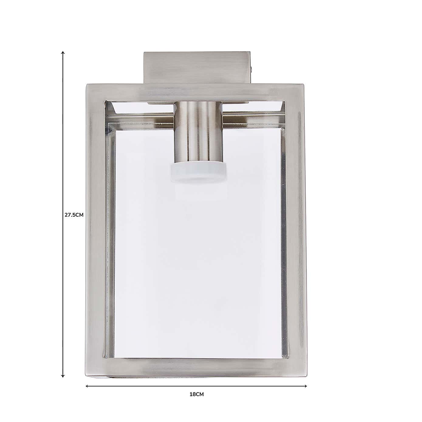 London Industrial Bathroom Flush Ceiling Fitting