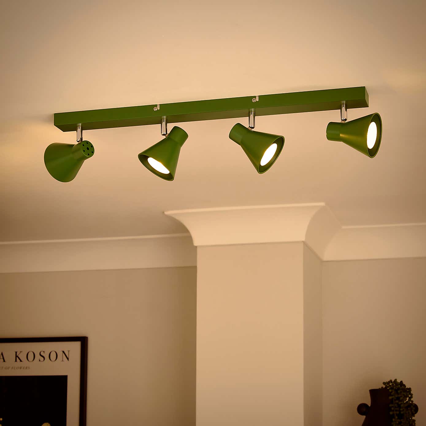 Elements Briggs 4 Light Adjustable Spotlight