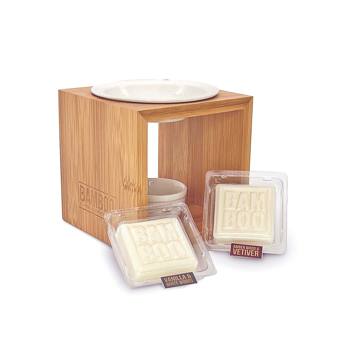 Bamboo Wax Melt Burner