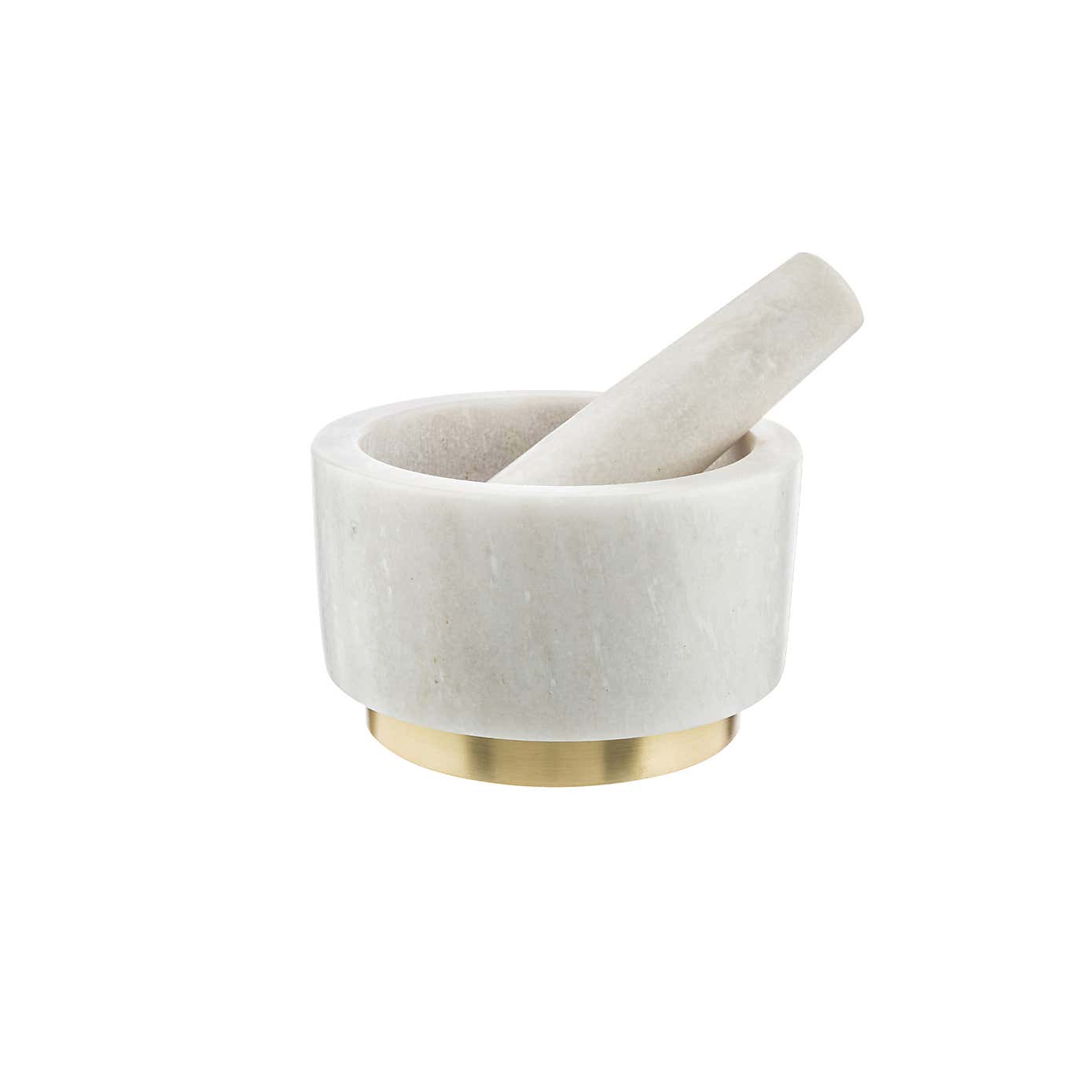 Kitchen Pantry Marble Pestle & Mortar