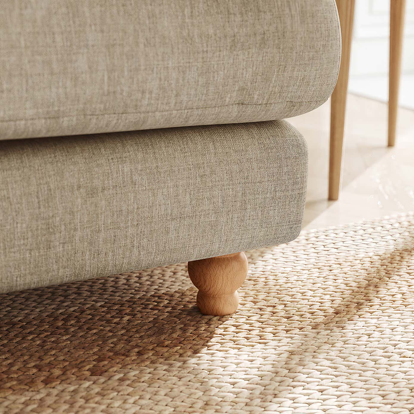 Slub Faux Linen Fabric Sample