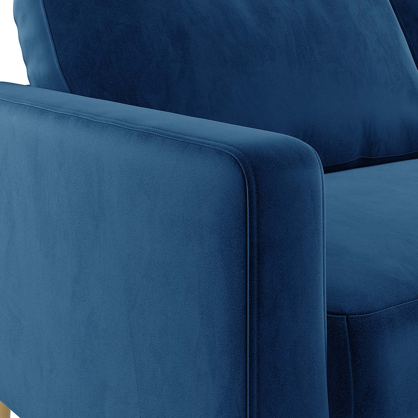 Jacob Velvet 3 Seater Sofa