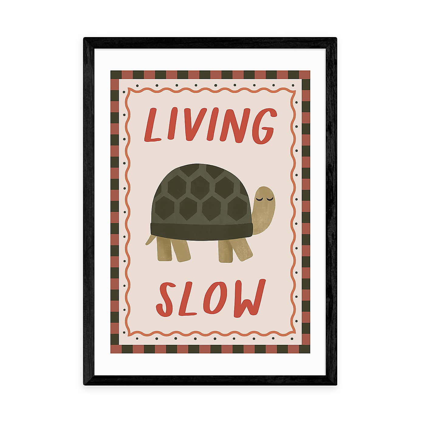 East End Prints Living Slow Print by Kid of the Village