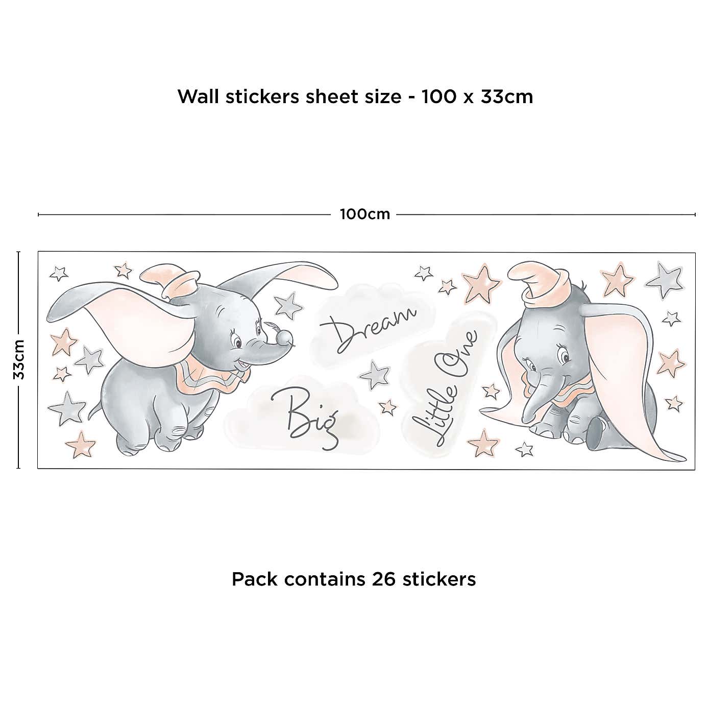 Disney Dumbo Wall Stickers